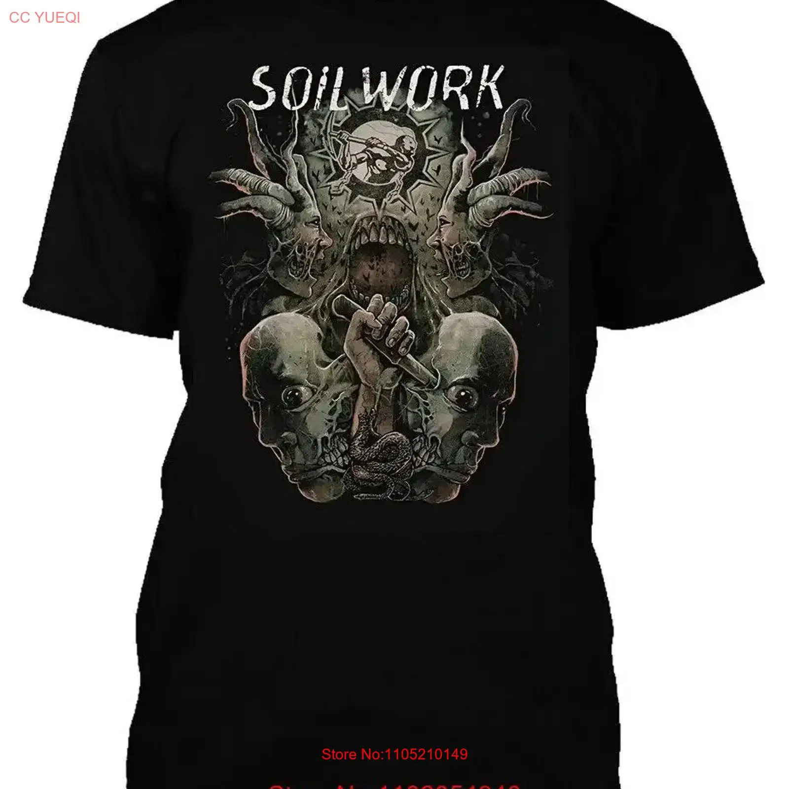 BEST TO BUY DARK SOILWORK MUSI - Vintage Fashion Jersey 评论和价格