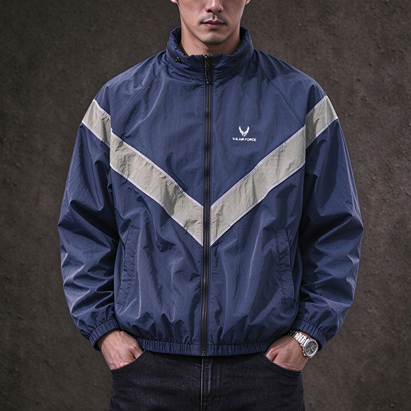 Men Vintage IPFU Military Wind - Vintage Windbreaker Nylon 评论和价格