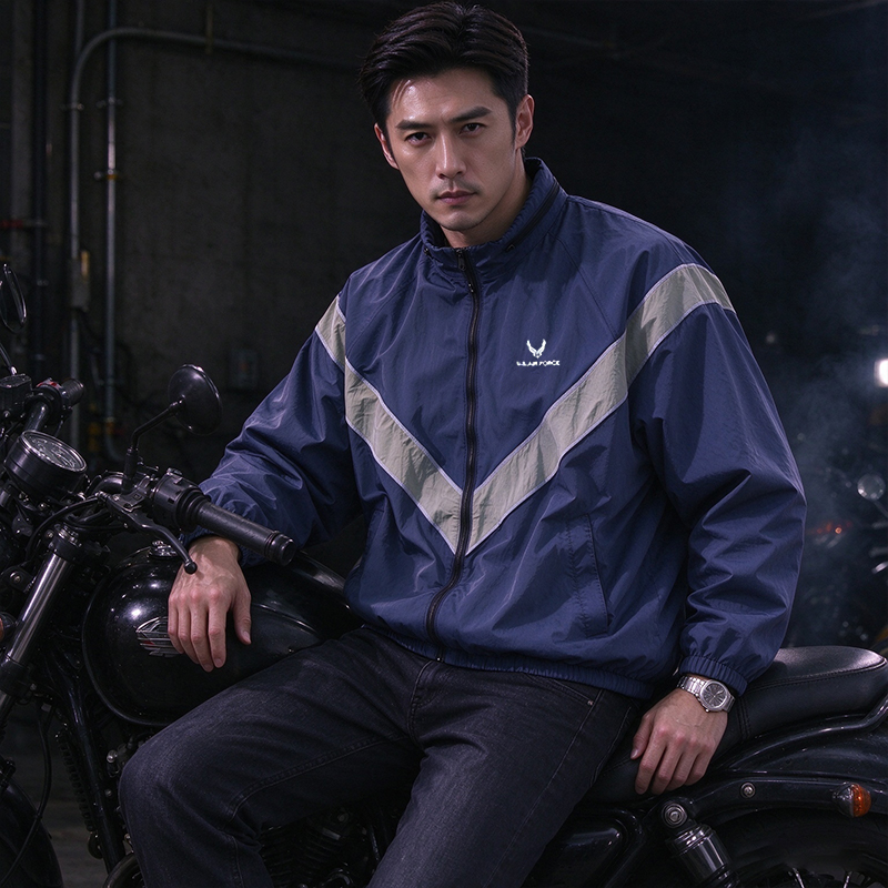 Men Vintage IPFU Military Wind - Vintage Windbreaker Nylon 评论和价格