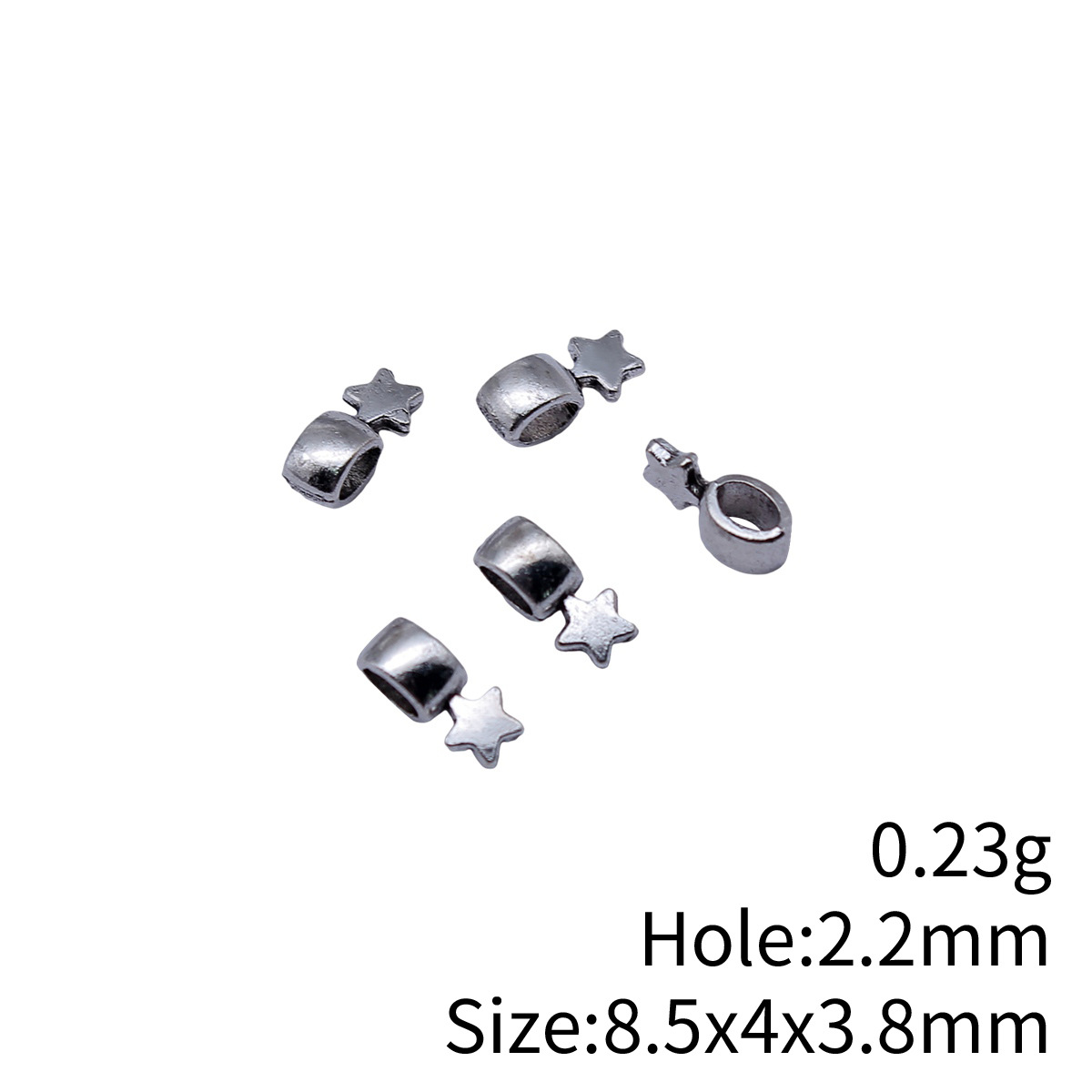 40pcs 8.5x4x3.8mm Antique Silv - Vintage Fashion Online 评论和价格